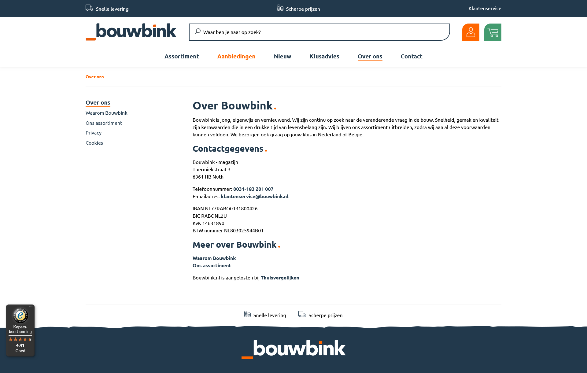 Bouwbink about